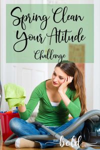 spring clean your attitude challenge