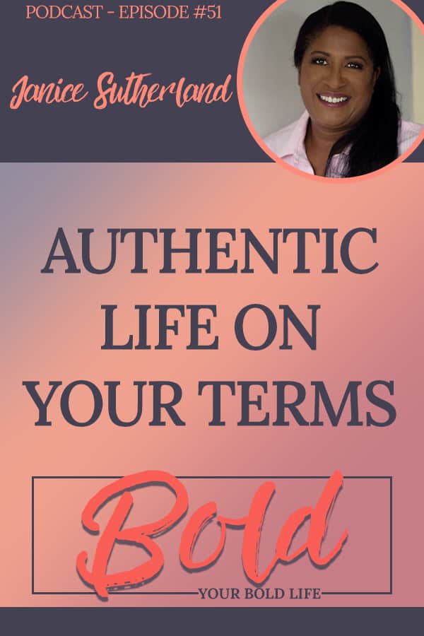 live authentic life on your terms